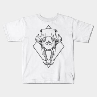 BEAR SKULL Kids T-Shirt